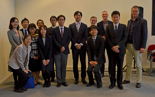 Japanse delegatie bezoekt Nederlandse Vissersbond