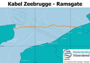 Tijdelijk visverbod Belgische en Franse Noordzee door aanleg kabel