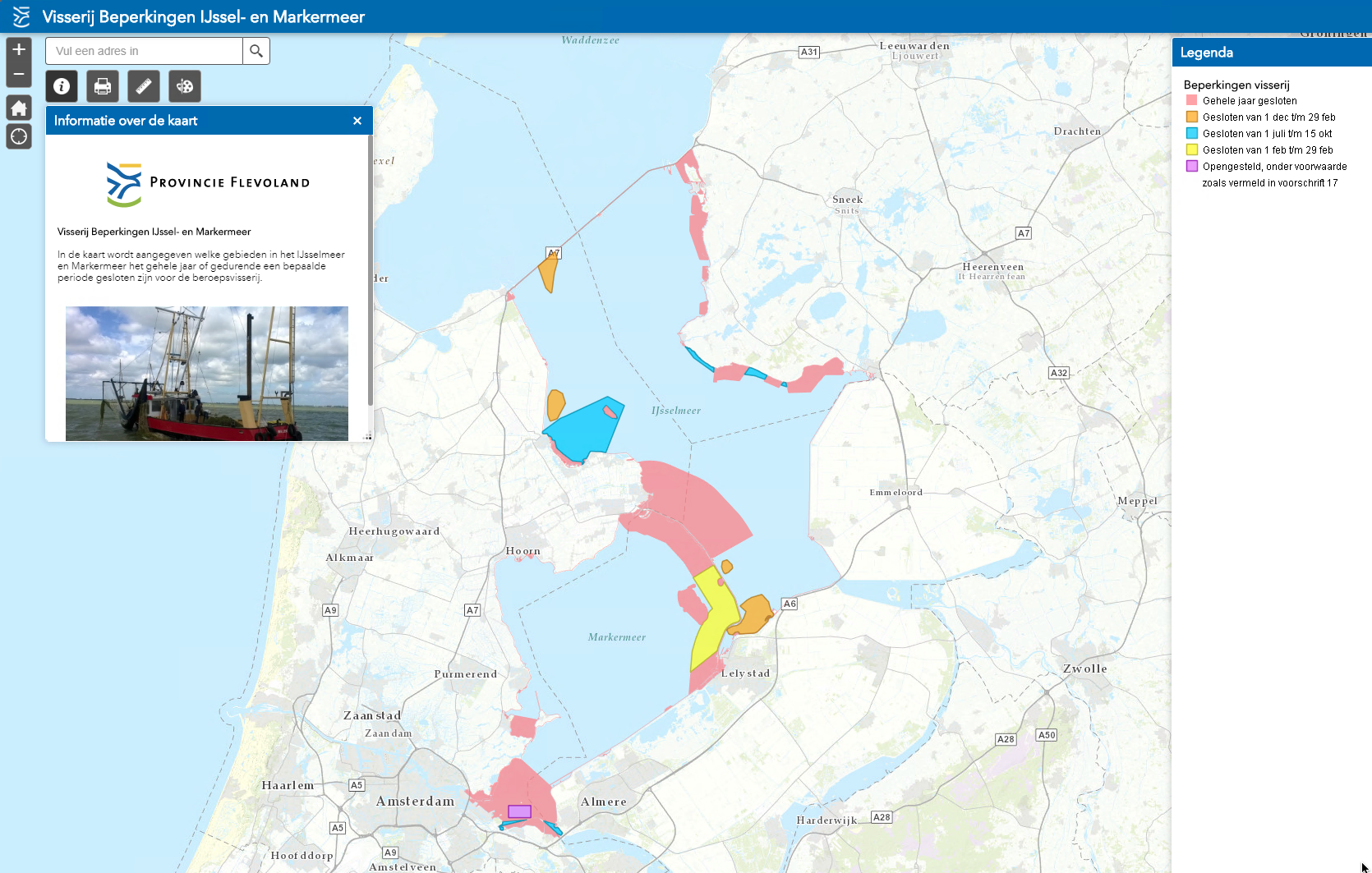 visserijbeperkingen IJsselmeervisserij