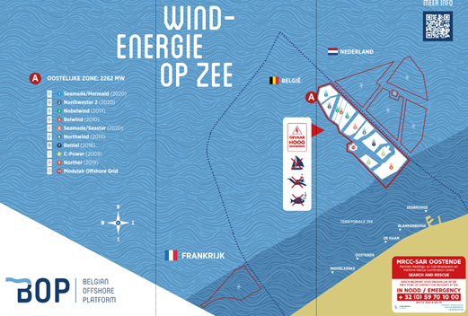 Windpark Borssele.BRON Belgian Offshore Platform (BOP)