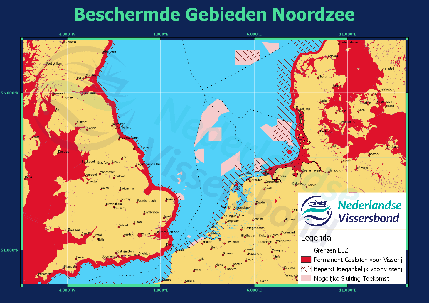 Noordzeeakkoord | Beschermde gebieden Noordzee